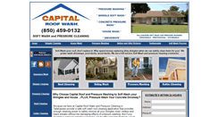 Desktop Screenshot of capitalroofwash.com